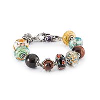 Charm Trollbeads Beads in Argento Pietre dure TAGBE-00292 - TAGBE-00292